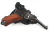 Wehrmacht Luftwaffe Elite Fallschirmjäger 02 Pistolentasche P08, Holster Rindleder braun