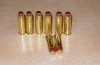 10 Stück Dekos .44 Remington Magnum / .44 Rem. Mag. Vollmantel Flachkopf Geschosse Messinghülsen