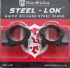 Weaver Montageringe NikkoStirling Quick-Release 1Zoll "low"