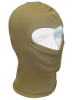Sturmmaske / Balaclava / Sturmhaube - 1 Loch - dünn - Baumwolle - Coyote (Beige)