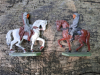 Zinnfiguren, Reiter, Wehrmacht, Weltkrieg