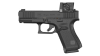 Glock Pistole Combo G19 Gen5 A-CUT Aimpoint COA 9 mm Luger, Compact