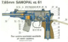 VZ61 Skorpion Schautafeln >neu<