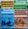 4 Bücher " DIE DEUTSCHEN INFANTERIEWAFFEN DES ZWEITEN WELTKRIEGES "