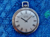 MOERIS hochwertige Schweizer TASCHENUHR, massiv STERLING SILBER