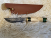 großes Damastmesser