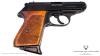 SRS-Waffe, Pistole, ERMA, EGP 75S, PTB 401, Kaliber 8mmKnall, guter Zustand.