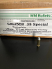 CAS WM BULLETS Cal. 38 Special 280 Stück