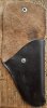 Vintage Lederholster (14cm) für Taschen-Westentaschenpistole (z.B. 6,35mm)