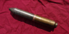 1944 - MK-108 MINE. 30mm Patrone für LUFTWAFFE WEHRMACHT . Üb-Geschoß. Deko