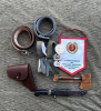 DDR Bajonett Beil Koppel Pistolen Holster NVA Konvolut