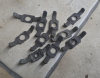 10 Stück Flügelmuttern für Eierhandganate M39 Stielhandgranate M43 usw. WW2, WK2