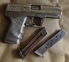 Heckler & Koch P8 von Röhm 2 Magazine + Paddle Holster 9mm PAK Scheckschuß Pistole Bundeswehr