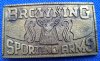 Vintage Gürtelschnalle - BROWNING SPORTING ARMS