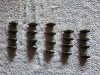4x Sechskant Wirbelblei 20 bis 60 gramm