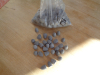 Bleigeschosse, 140 Stück, Spitzkopf, 13 Gramm, Kal. siehe Bilder