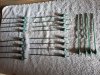 4x inliner bleie birnenbleie 20 bis 60 gramm