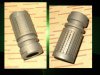 === Stahl-Mündungsfeuerdämpfer MFD mit M14x1 Linksgewinde (wie z.B. AKM AK47 Kalaschnikow) ===