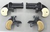 2 Derringer defekt / unkomplett „Ersatzteilspender“