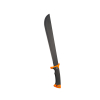 Machete Bolo 38/53cm - Stahl - mit Scheide, ABS-Griff, Orange / Schwarz