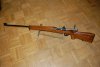 Rep Büchse Carl Gustavs M 1896 Kal 6,5x55 hier als M96 militärische Matchbüchse mit Lochdiopter u. R