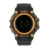 M-Tac® Taktische Uhr Adventure SCHWARZ / ORANGE - ideal für den Alltag