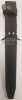 G3 Bajonettscheide mit Koppelschuh für Sturmgewehr Heckler & Koch H&K G3