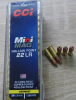 Munition CCI 22lr HV Mini Mag