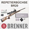 BRENNER BR20 Repetierer mit LOCHSCHAFT Kal .30-06 mit FALKE oder AKAH ZF , Gewehrriemen & Koffer