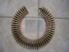 Dekomunition .323/8x57is, 50 Stück auf Gurt MG42,MG34