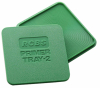 RCBS 9480 PRIMER TRAY-2 Zündhütchenwendebox | quadratisch mit gerillter Oberlfäche zum Wenden von Zü