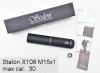 STALON Schalldämpfer / Silencer / SD Modell X108 für Kal. 6,5 - 7,62mm mit M15x1 Laufgewinde