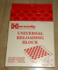 NEUE HORNADY Universal Ladebrett für 50 Hülsen von Kaliber .32ACP - .458 #480040