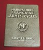 Alter Katalog Manufacture Francaise d Armes & Cycles / Französische Waffen- und Fahrradherstellung