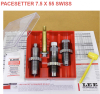 LEE 3-Die-Pacesetter Langwaffen Matrizensatz-SET Full-Length | 7,5x55 SWISS 7.5 x 55 | #90767 NEU