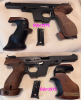 Sportpistole Walther OSP ( Olympische Schnellfeuerpistole ) im Kaliber .22 kurz / .22 Short