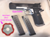 Simson Suhl 1911 A 1 Sportpistole im Kaliber .45Auto mit 2 Magazinen
