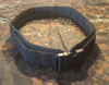 Gun Belt, schwarz, Lasercut MOLLE