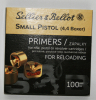 Sellier&Bellot Zündhütchen Small Pistol S.P. 1.000 Stück > S+B S&B ! Endlich lieferbar ! 4,4SP Boxer