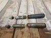 Deutsche 13mm Patronen Granaten MG131 mit Zünder
