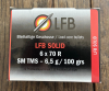 6 x 70 R TMS 6,5 g / 100 grs, LFB Originalpatronen 30 Stück eine Charge