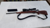 Repetierbüchse Voere Austria Kufstein 9,3x62 mit Schalldämpfer und Optik Zeiss 8x56