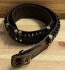 Leder-Patronengürtel für Kaliber 45-70 Munitionsgürtel Ledergürtel für Patronenhülsen Westerngürtel