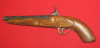 Perkussion Vorderlader Pistole, wohl England, in keinem guten Zustand