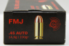 50 Schuss GECO .45 AUTO ACP FMJ Full Metal Jacket Vollmantel Munition 14.9g 230gr 50 Patronen Sport