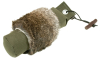 1 x APPORTIERDUMMY khaki / grün mit FELL Gewicht: 250g | sehr robust aus Segeltuch | Apport,Training