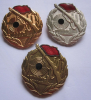 !!! Sonderpreis Schießauszeichnung der Kampfgruppen der DDR - kompletter Satz