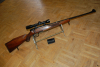 Rep. Büchse Steyr Mannlicher Kal 5,6x57 + ZF Zeiss 4x32 Abs. 4 auf Steyr Schwenkmontage TOP Zustand