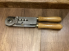 4 - fach 10mm Auto GIEßZANGE / Kokille Dia.404 - 180gr SWC von Klaus Wich mit Griffen