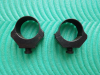 EAW Kipp-Fest-Montage RINGE aus STAHL f. ZFR m. 25,4/26mm Rohr BH 7,5 + 10,5mm NP € 189 Germany